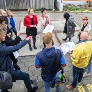 Glaskring toont proces circulair bouwen van sociale huurwoningen tijdens DDW